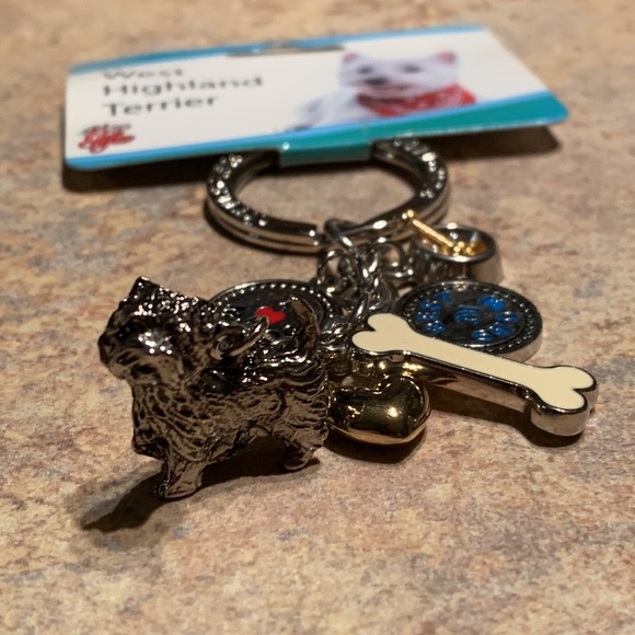 ๐พ LITTLE GIFTS, INC. - West Highland Terrier Key Chain ๐พ๐ - Picture 2 of 6
